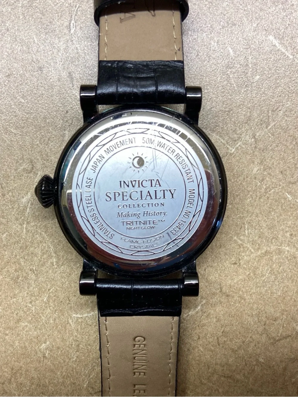 Invicta wristwatch deep